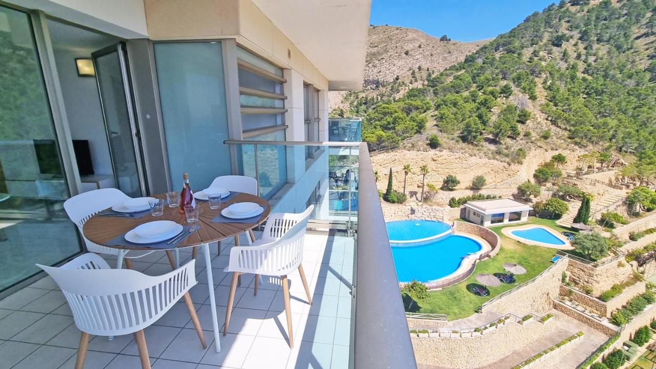 Skyline 9 Apartamento De 2 Dormitorios Soleado Con Terraza Privada Benidorm Dış mekan fotoğraf