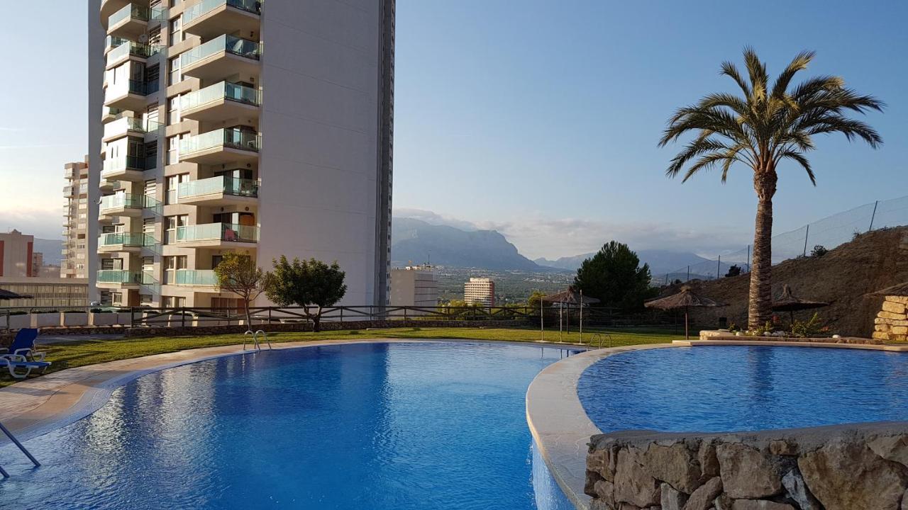 Skyline 9 Apartamento De 2 Dormitorios Soleado Con Terraza Privada Benidorm Dış mekan fotoğraf